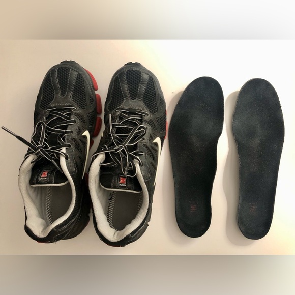 RARE NIKE SHOX JUNGA 2006 BLACK WITH RED MEN’S SZ 8 TRAIL/RUNNING 313830-011 - Picture 11 of 16